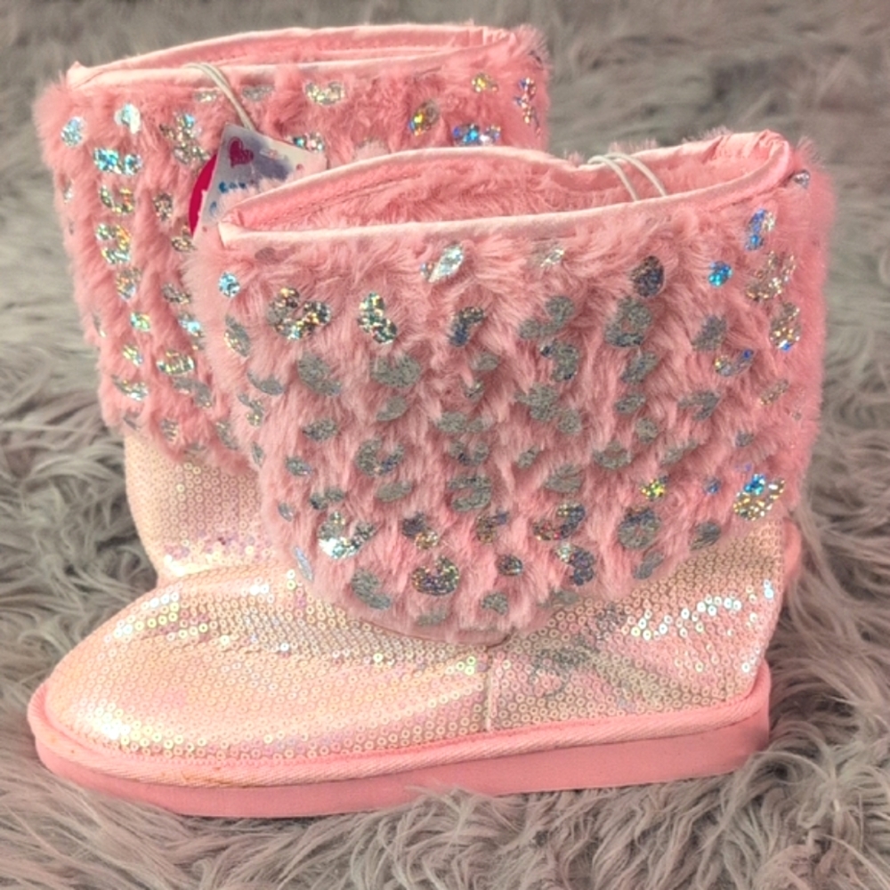 Y2K NWT Sequin Kawaii Slippers